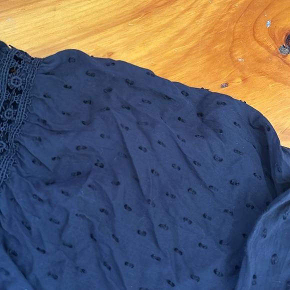 FREE PEOPLE XS Deep Plum Charlotte Tunic Modal Viscose Boho Mini Dress - Picture 11 of 11